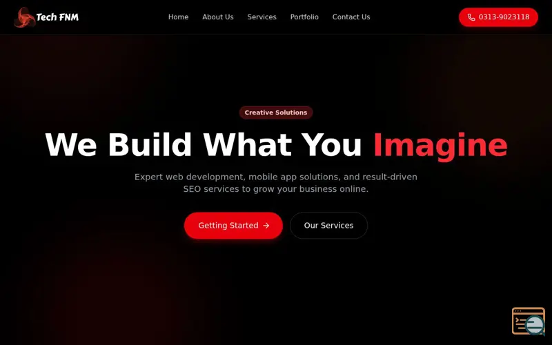 Screenshot of Tech FNM