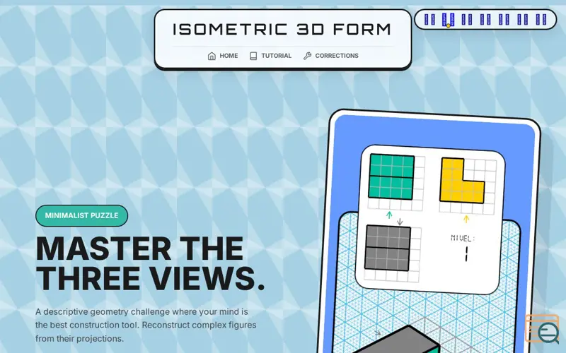 Screenshot of iSometric 3D Form