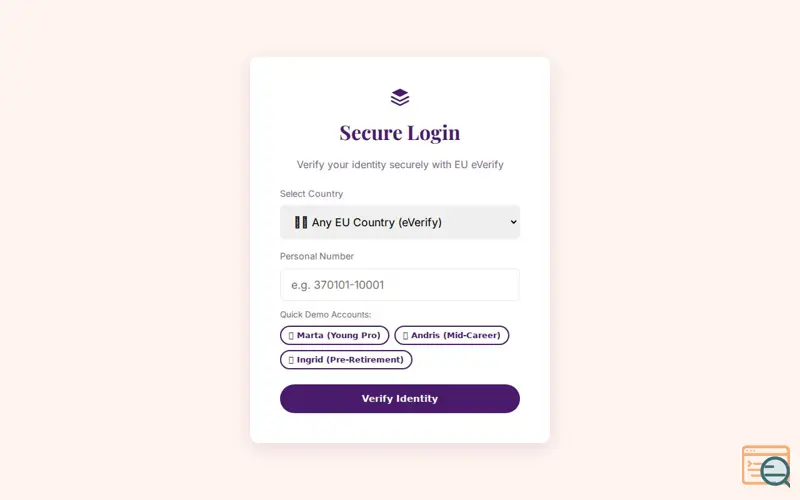 Screenshot of Klaru