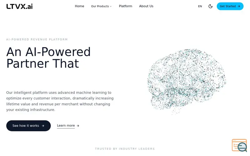 Screenshot of LTVX.ai