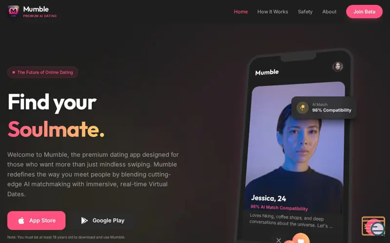 Screenshot of Mumble