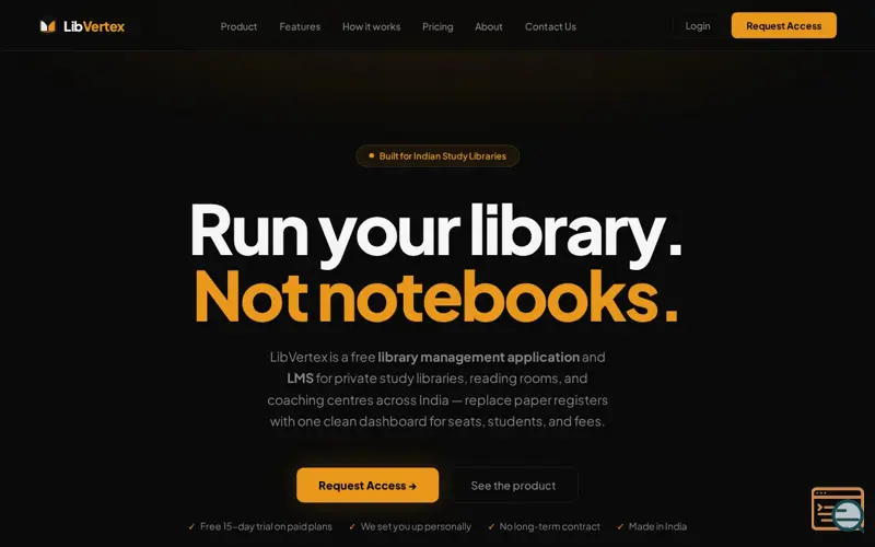Screenshot of LibVertex