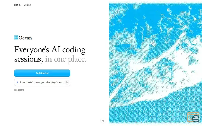 Screenshot of Ocean