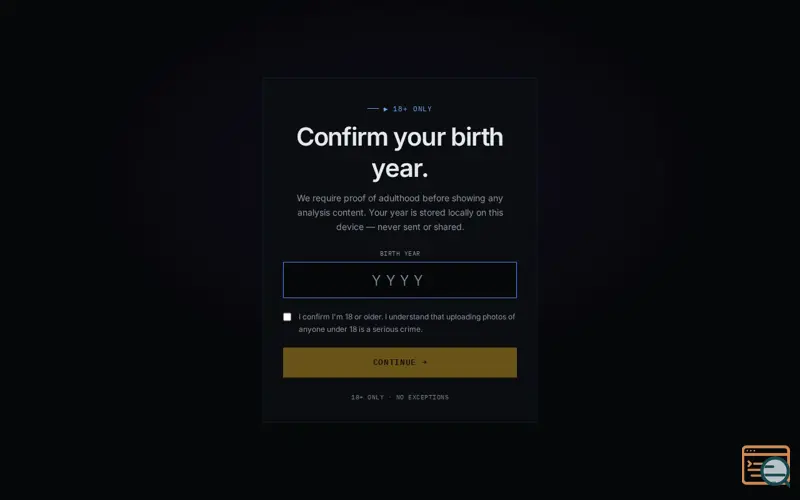 Screenshot of RateMyD***.ai — you, scientifically., a launch using xAI