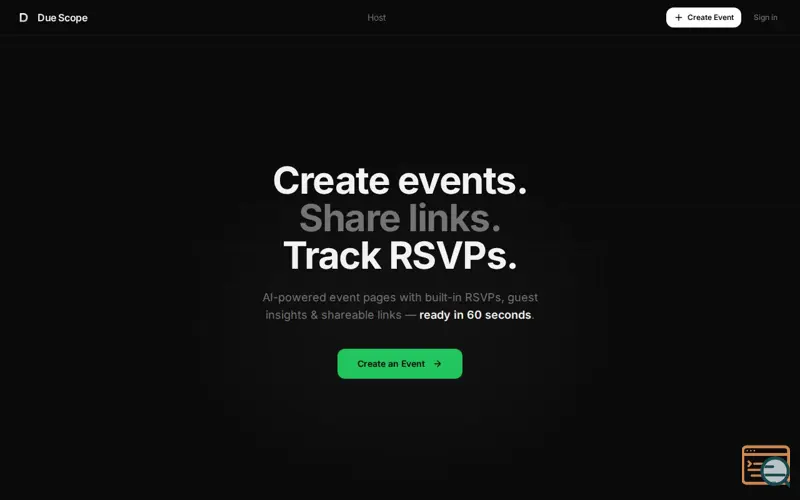 Screenshot of Due Scope
