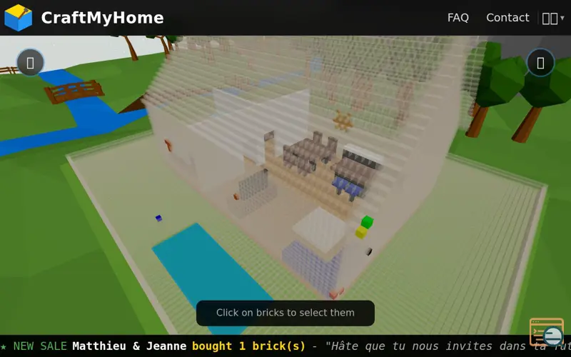 Screenshot of CraftMyHome