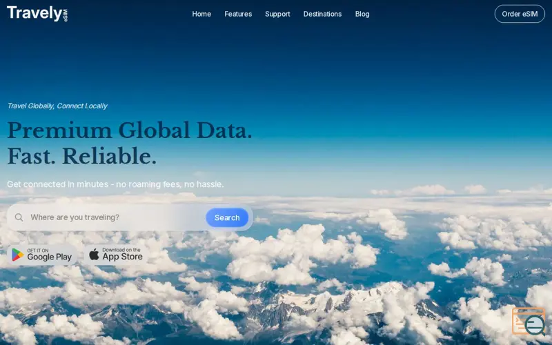 Screenshot of Travely eSIM: International Data