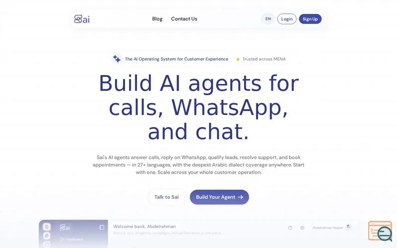 Screenshot of Sai