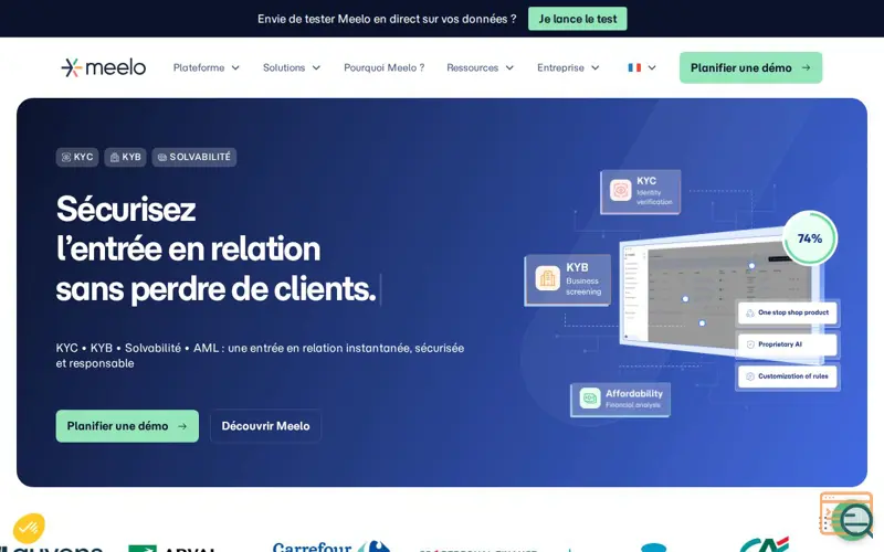 Screenshot of Meelo