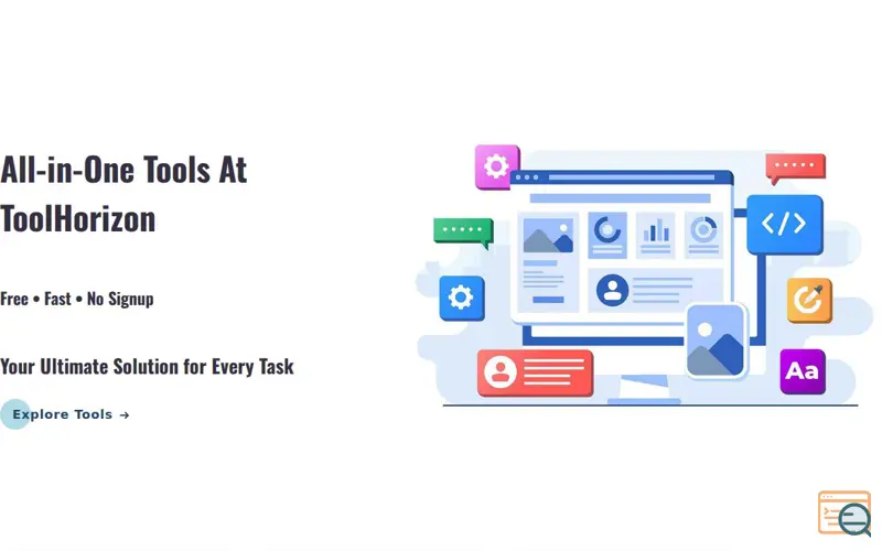 Screenshot of ToolHorizon