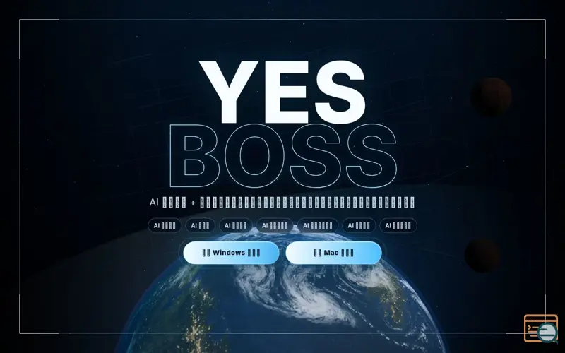 Screenshot of YesBoss