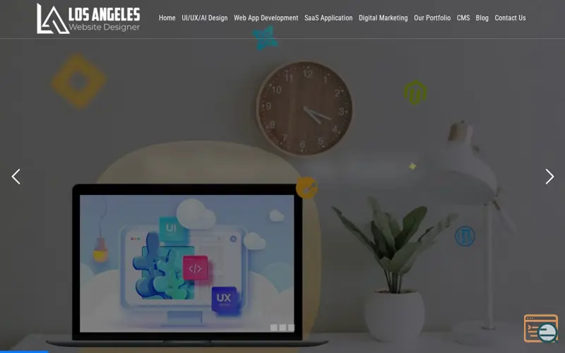 Screenshot of Custom Web  Development  in Los Angeles