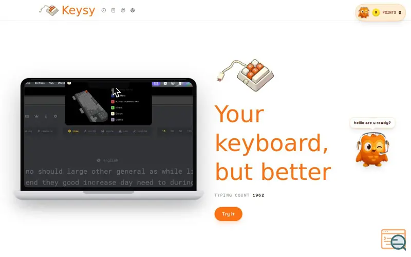 Screenshot of Keysy