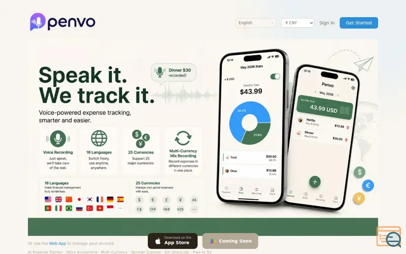 Screenshot of Penvo