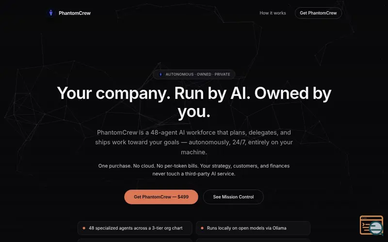 Screenshot of PhantomCrew