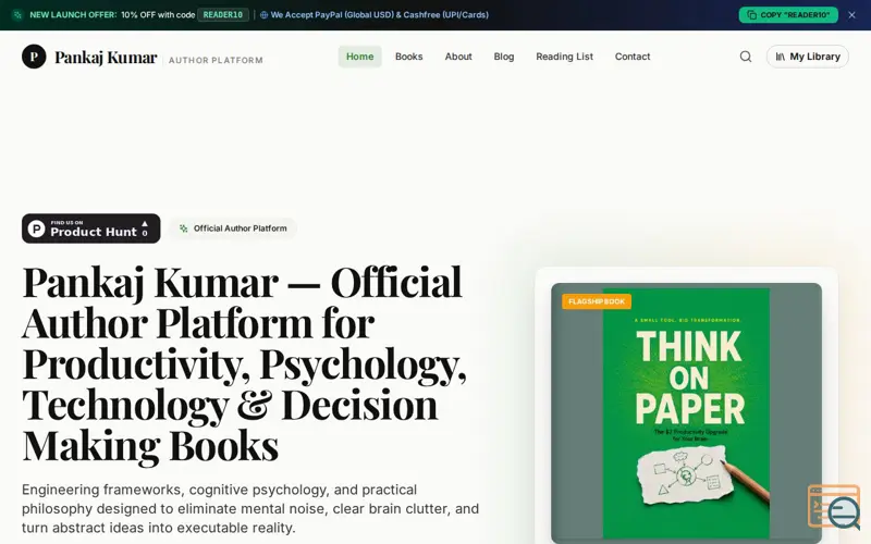 Screenshot of Pankaj Kumar