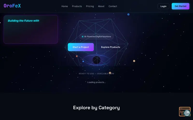 Screenshot of ARIX | Software, SaaS, AI & Digital Products