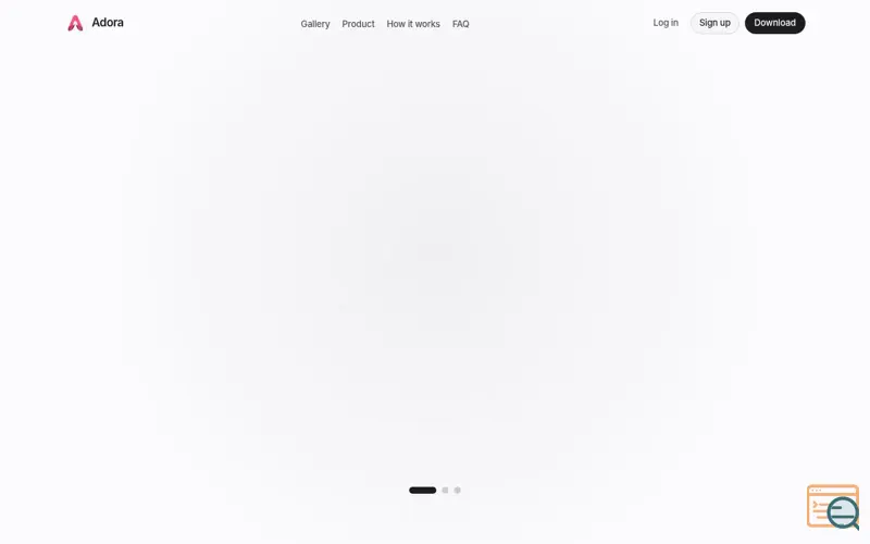 Screenshot of Adora Agentic Browser - Gets Things Done