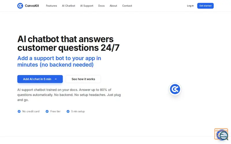 Screenshot of ConvoKit