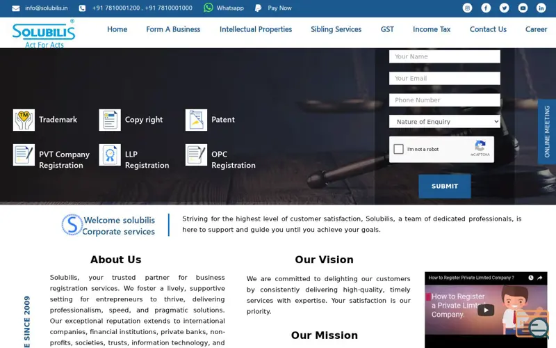 Screenshot of Solubilis
