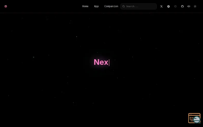 Screenshot of Nexus AI