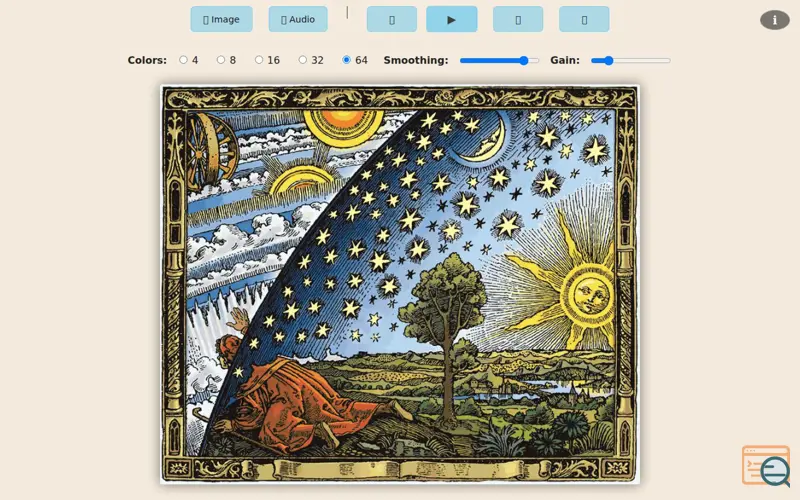 Screenshot of Audiofftimage