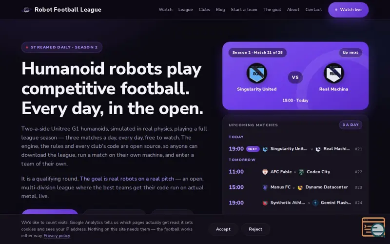 Screenshot of Rfl