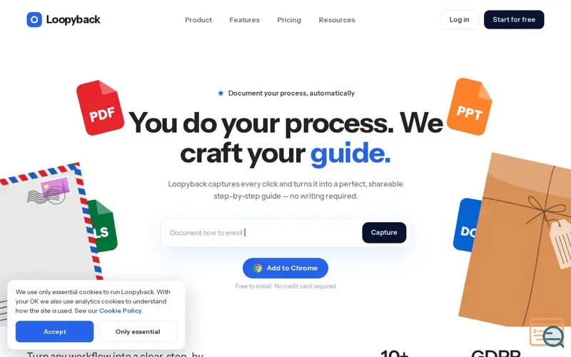 Screenshot of Loopyback 