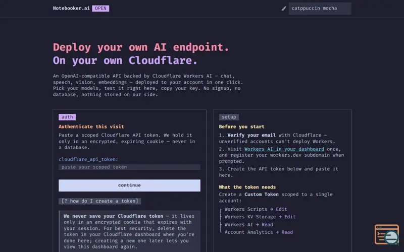 Screenshot of Open