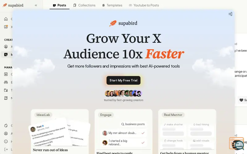 Screenshot of SupaBird