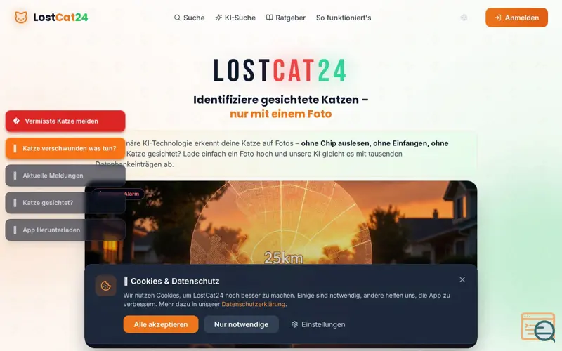 Screenshot of LostCat24