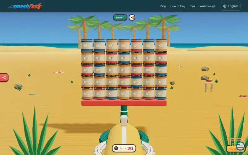 Screenshot of Smash Fest