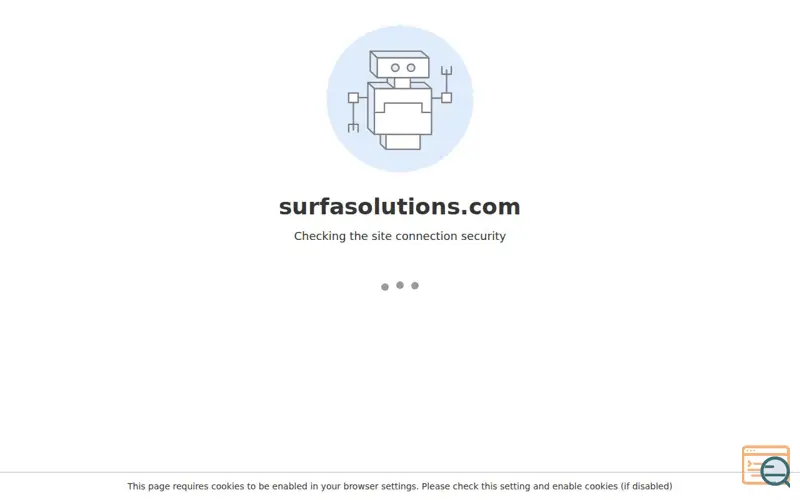 Screenshot of Surfa Solutions