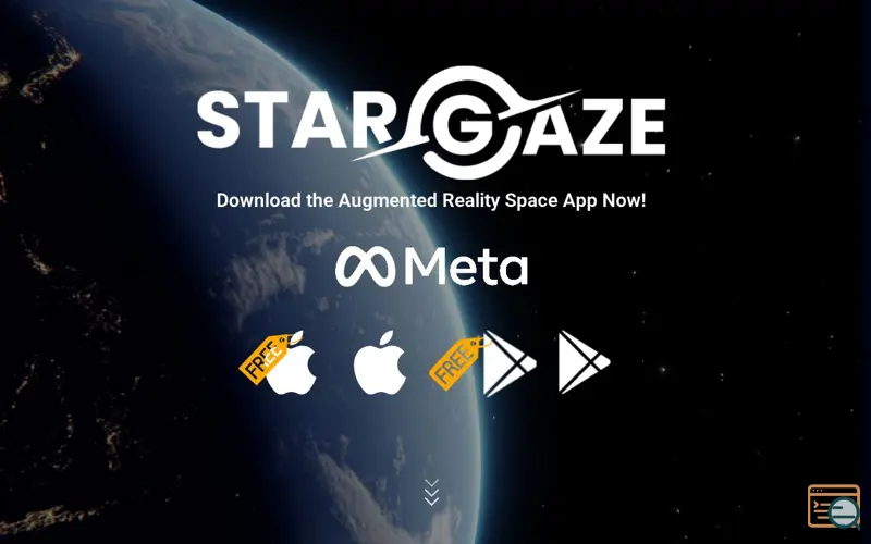 Screenshot of Stargaze XR