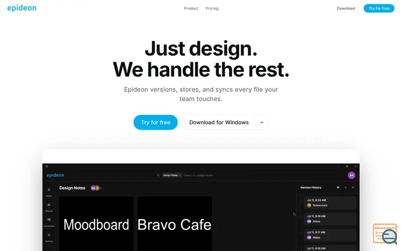 Screenshot of Epideon