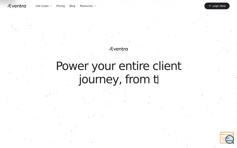 Screenshot of Ventra