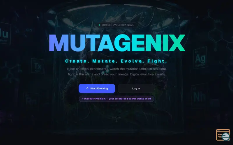 Screenshot of Mutagenix