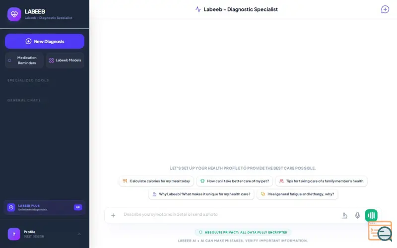 Screenshot of Labeeb 