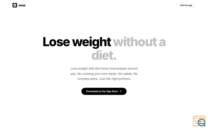 Screenshot of Oxus: Family Food Weight Loss