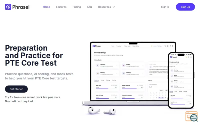 Screenshot of Phrasel
