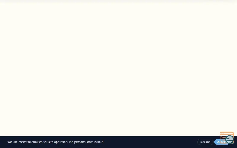 Screenshot of Calmtrack