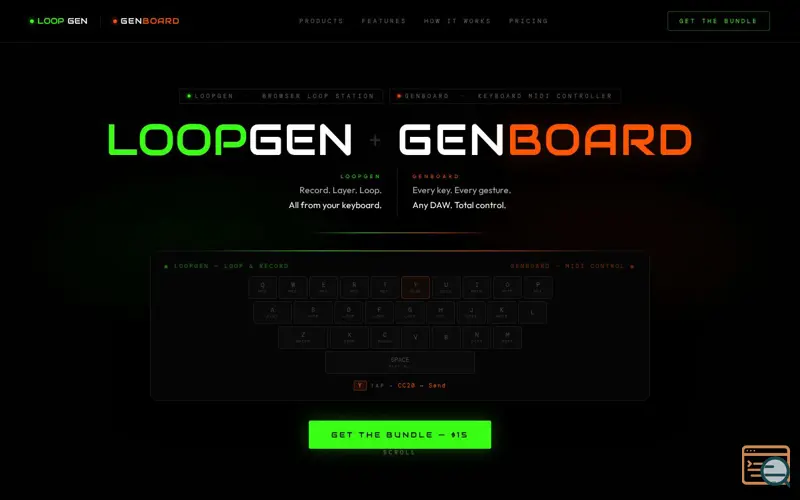 Screenshot of The Next-Gen of looping midi control 
