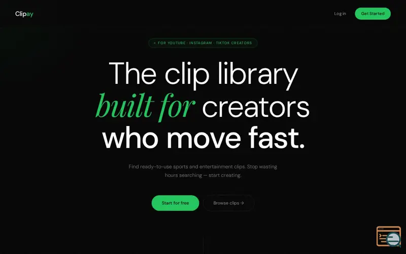 Screenshot of Clipay