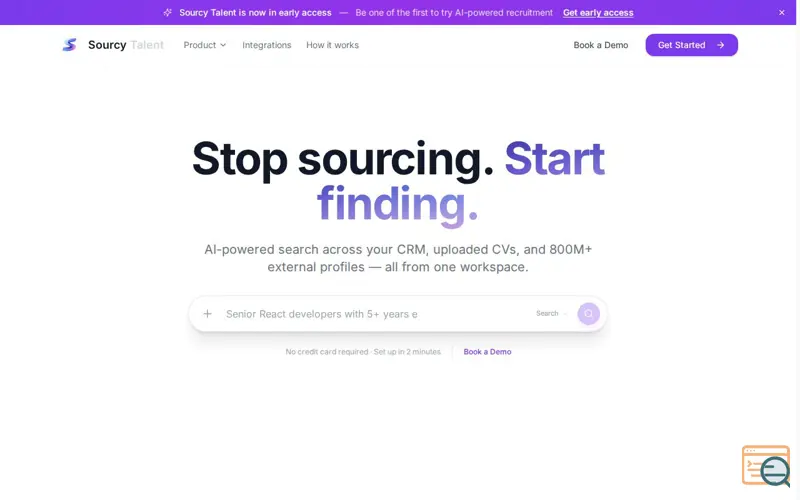 Screenshot of Sourcy Labs