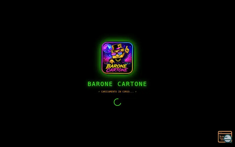 Screenshot of Barone Cartone
