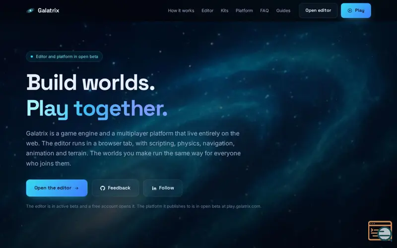 Screenshot of Galatrix