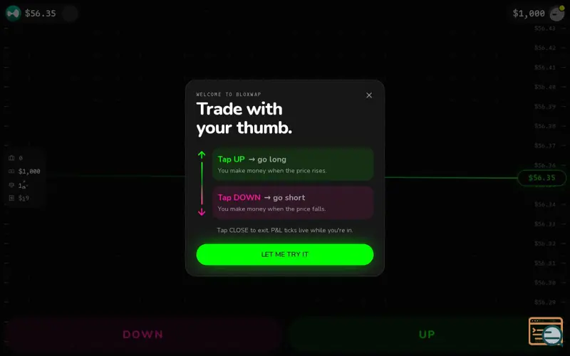 Screenshot of Bloxwap
