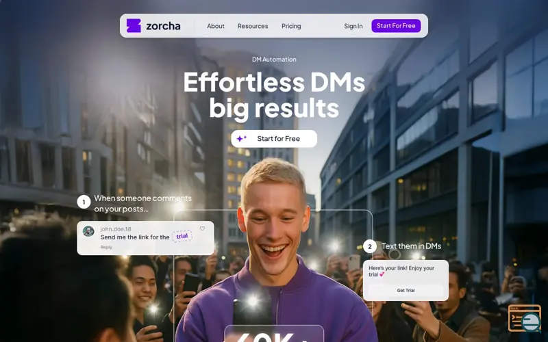 Screenshot of Zorcha