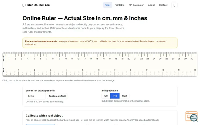 Screenshot of Ruler Online Free