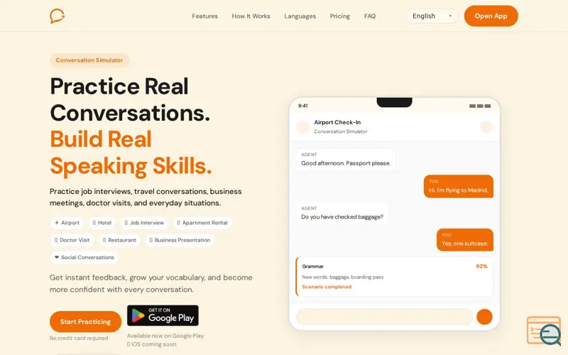 Screenshot of Dialex